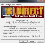 تحميل برنامج لحل مشكلة ضعف كارت الشاشة gldirect