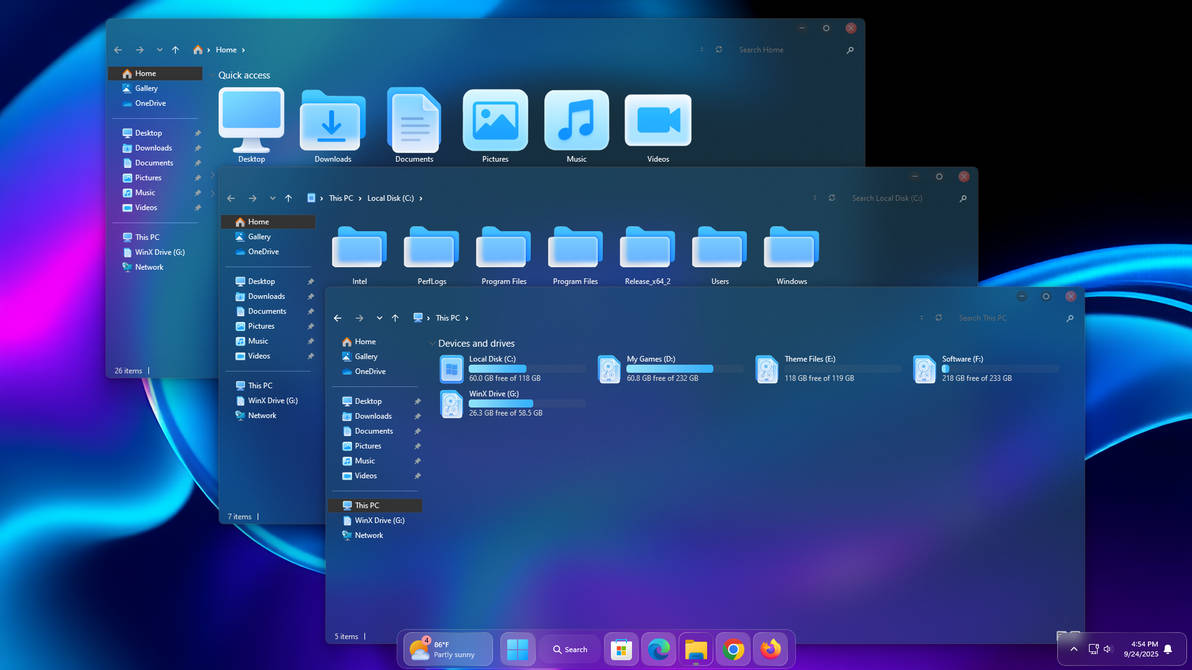 تحميل برنامج Liquid Glass Themes للكمبيوتر مجانا برابط مباشر كامل